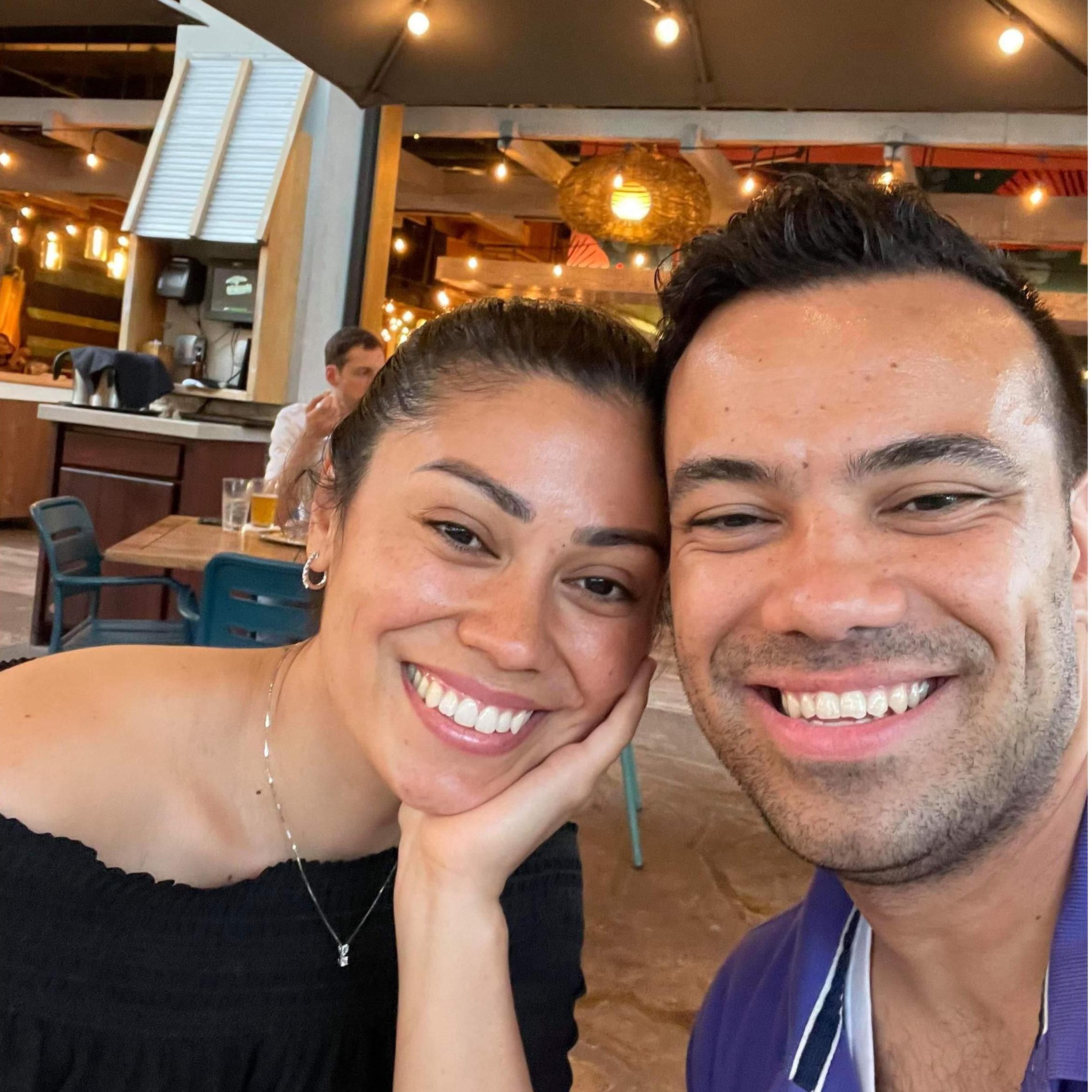 Our first official date as a couple . . . Monkeypod at Ko'olina Resort on Oahu.