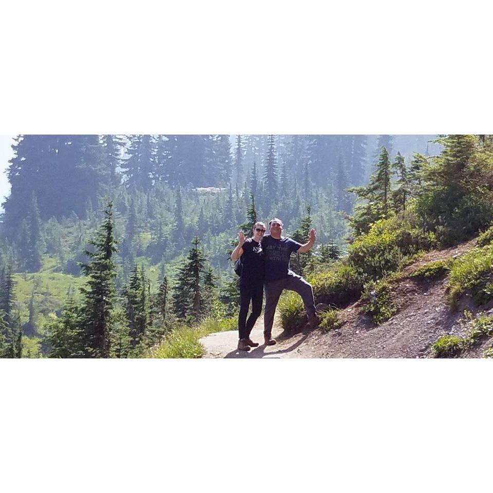 Hiking Mount Rainier, Summer 2018.