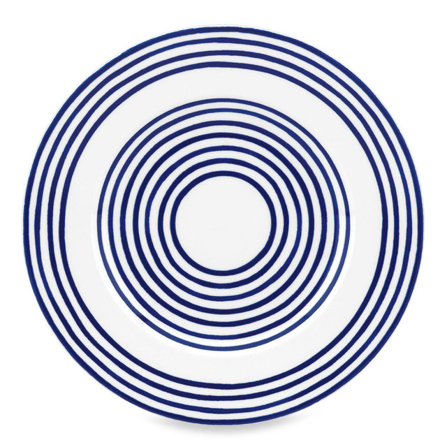 kate spade new york Charlotte Street™ West Accent Plate in Indigo