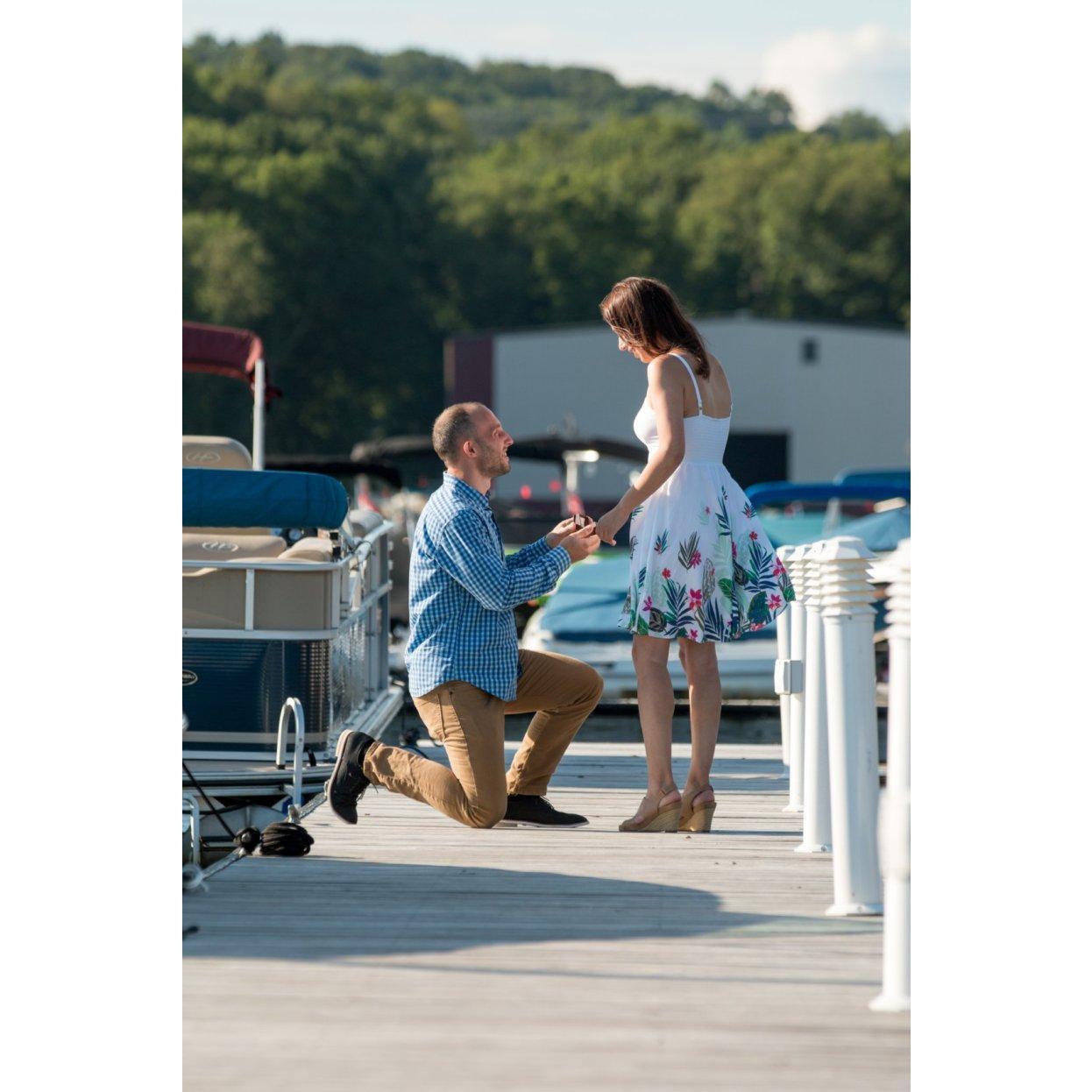 This was the day we got engaged!
