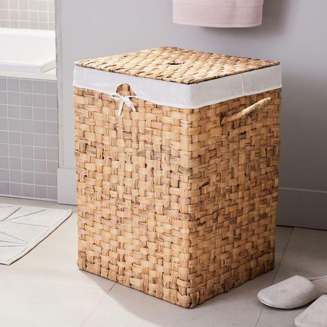 Rounded Weave Basket, Hamper, Large