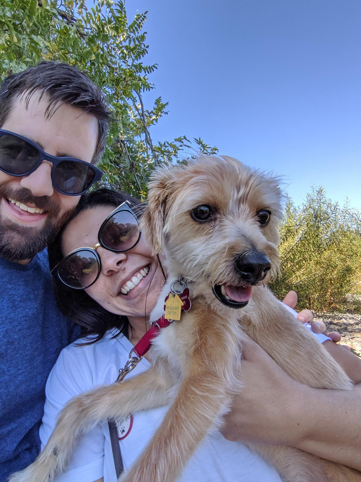 Routine hike with the boy (aka Charlie)