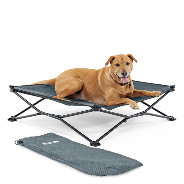 Coolaroo On The Go Cooling Elevated Dog Bed