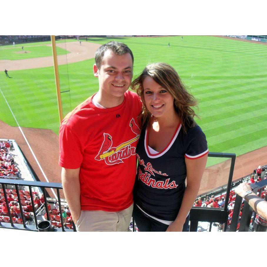 Our First Cardinals game--May 2012