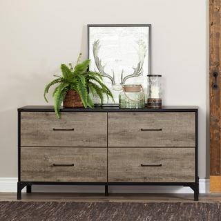Valet 4-Drawer Double Dresser