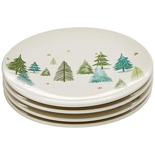 Lenox 880066 Balsam Lane 4-Piece Accent Plate Set