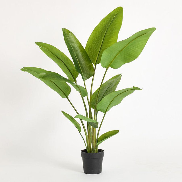 Faux Banana Leaf Tree