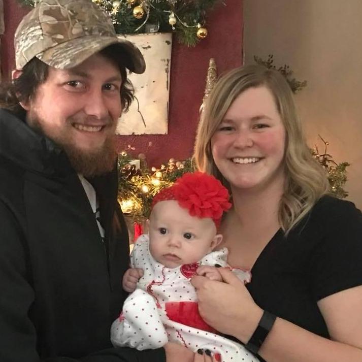 2017- Our first Christmas as a family of 3!