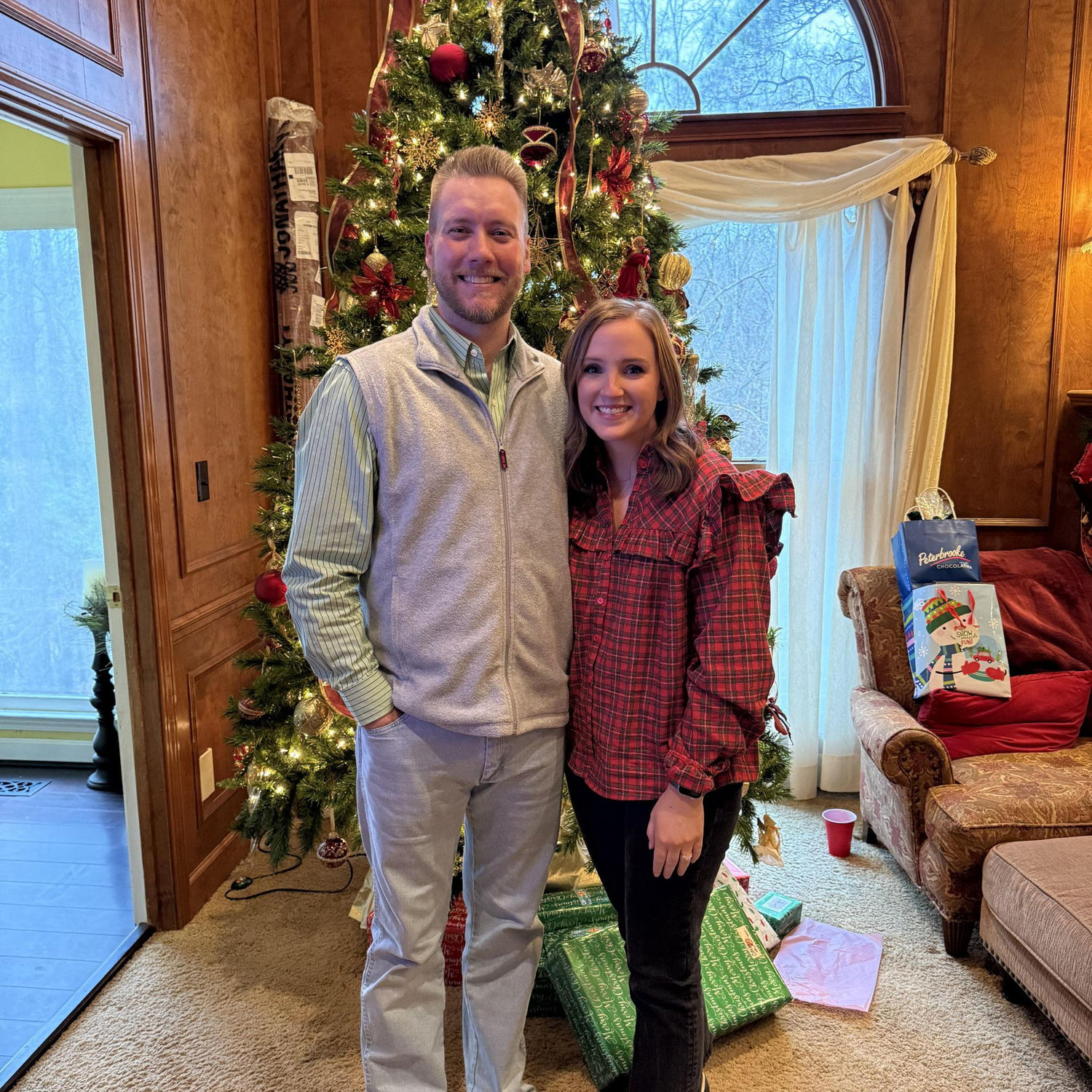 First and last Christmas engaged!