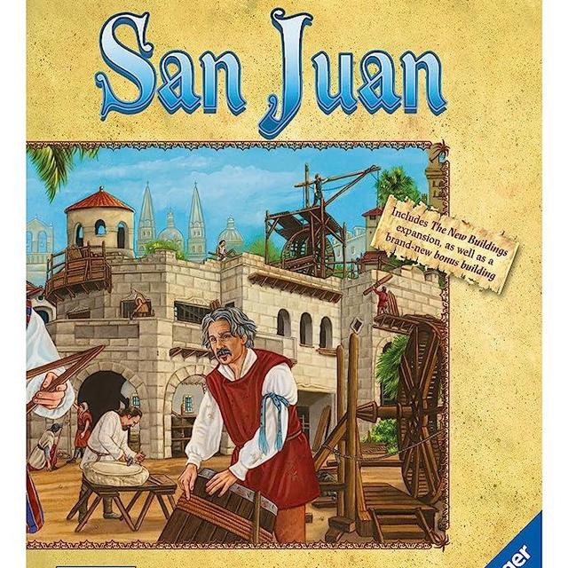 Ravensburger 81206 San Juan Game for Ages 5 & Up - Resource Management Strategy Board Game for The Whole Family