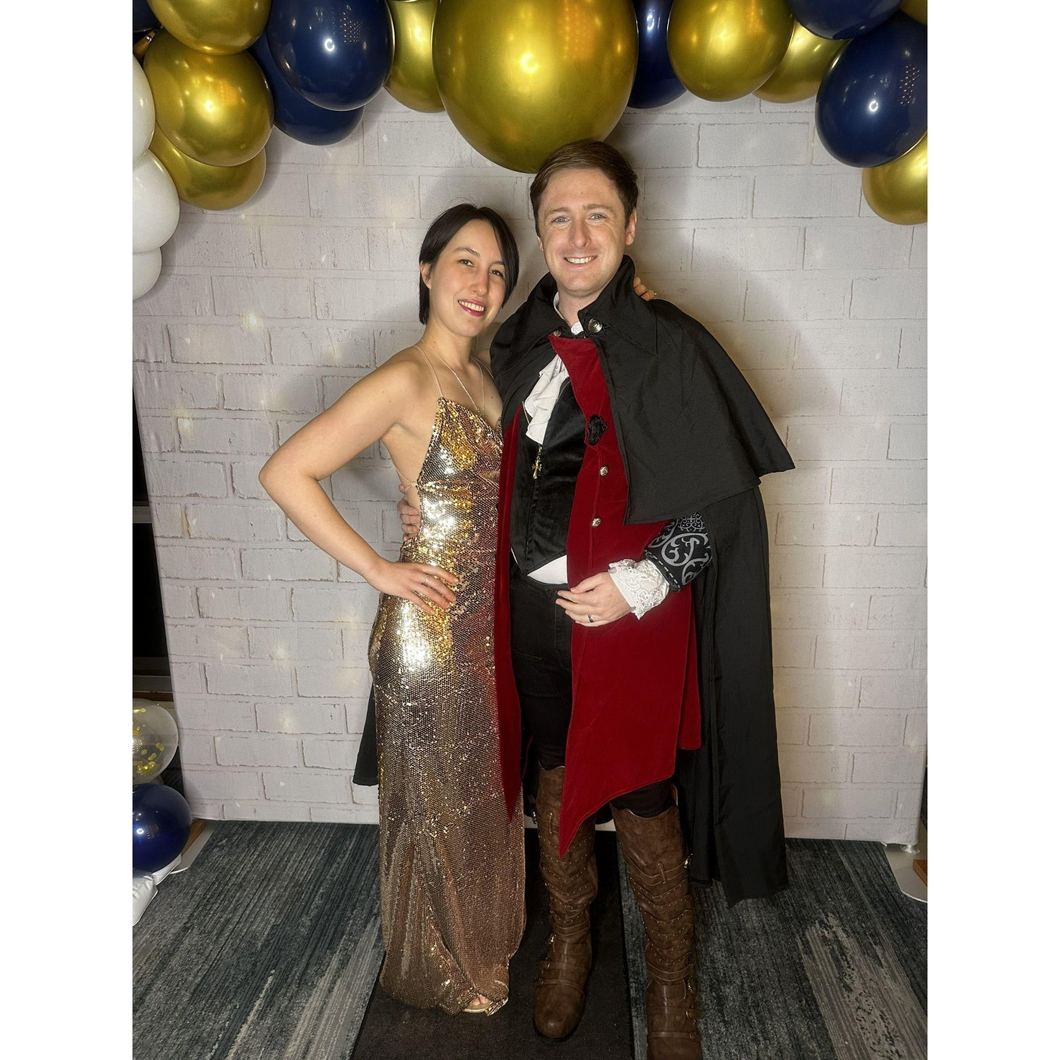 My work Christmas party 2023. We were obviously the best dressed.