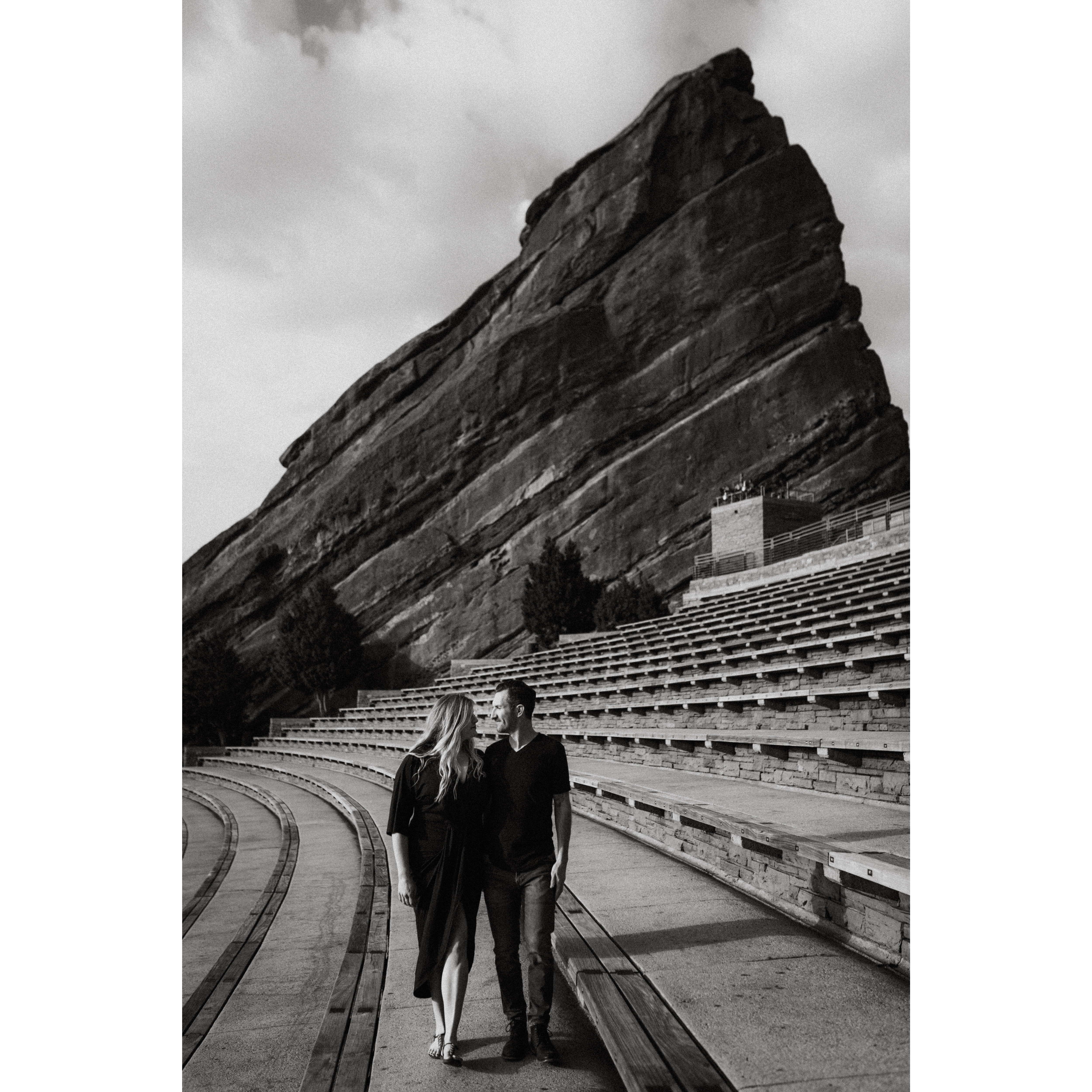 Jane & Adam are looking forward to a lifetime of travel, concerts...