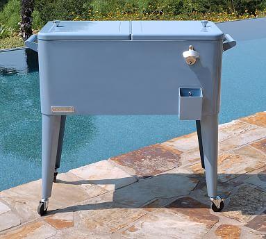 Classic Stand-Up Cooler with Bottle Opener (Powder Blue or Mint)