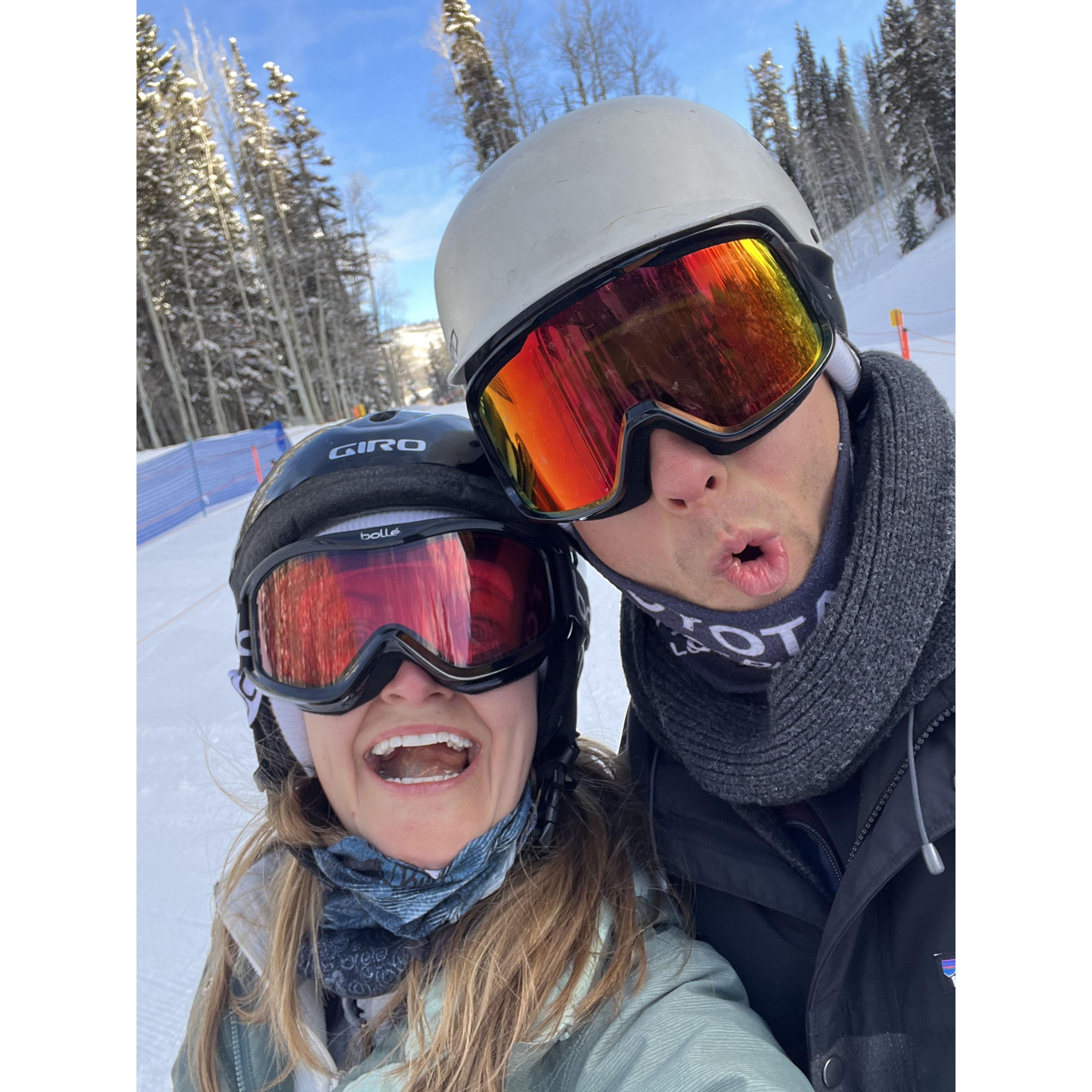 Skiing Winter Park