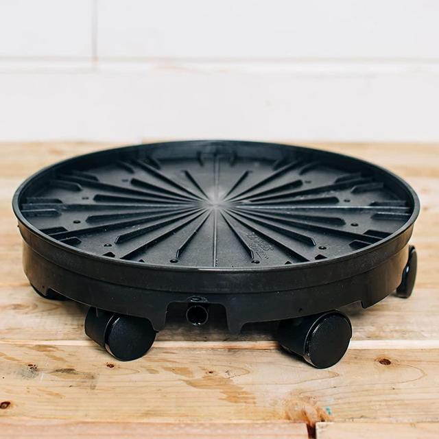 GreenStalk Universal Ultimate Spinner Base with Wheels Great for Rotating and Moving Large Planters and Pots