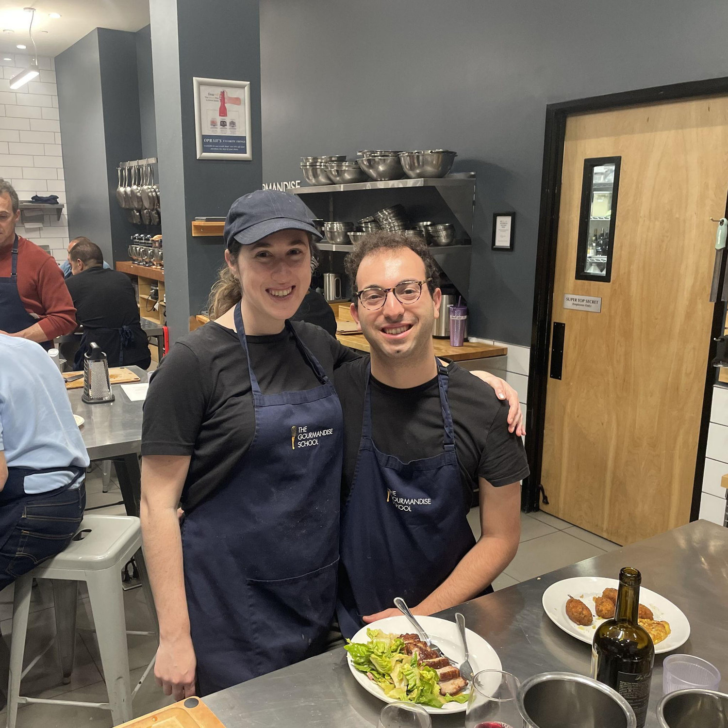 Wherever we are, we always try to get a cooking class in, so we can replicate the local food at home.