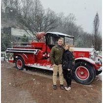 The snow starts at Maker's Mark.