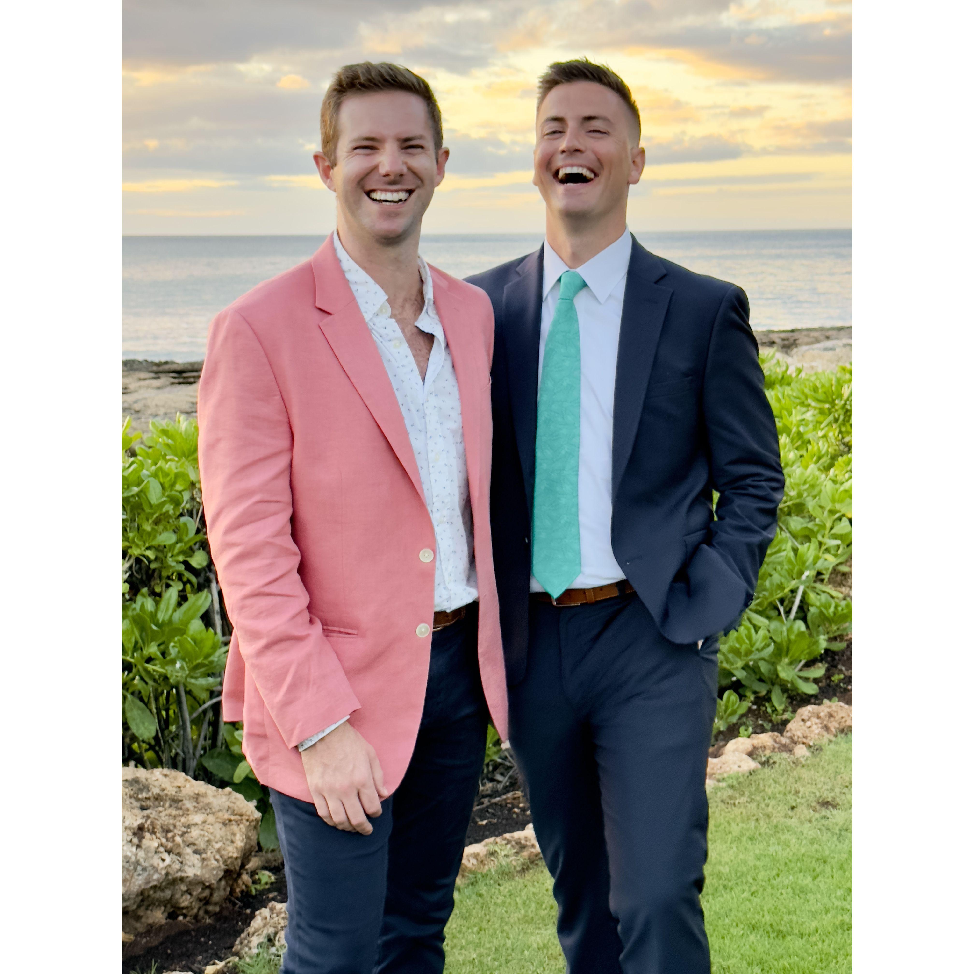 Celebrating friends love in Oahu, Hawaii!