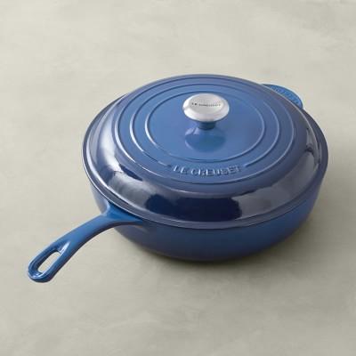 Le Creuset Signature Enameled Cast Iron Deep Sauté Pan, 4 1/4-Qt., Lapis