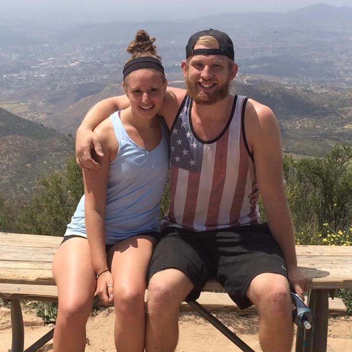 April 2014 - Iron Mountain, CA: our first hike together!