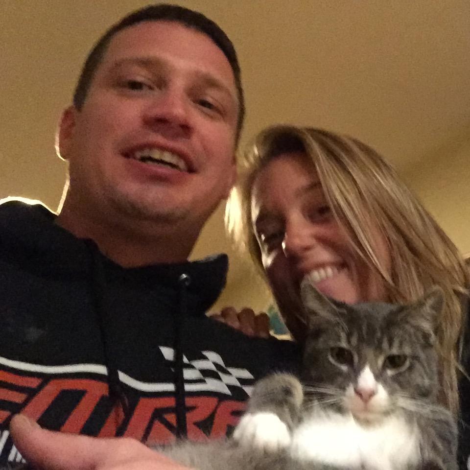 our first day with our little Meow Meow. August 2017
