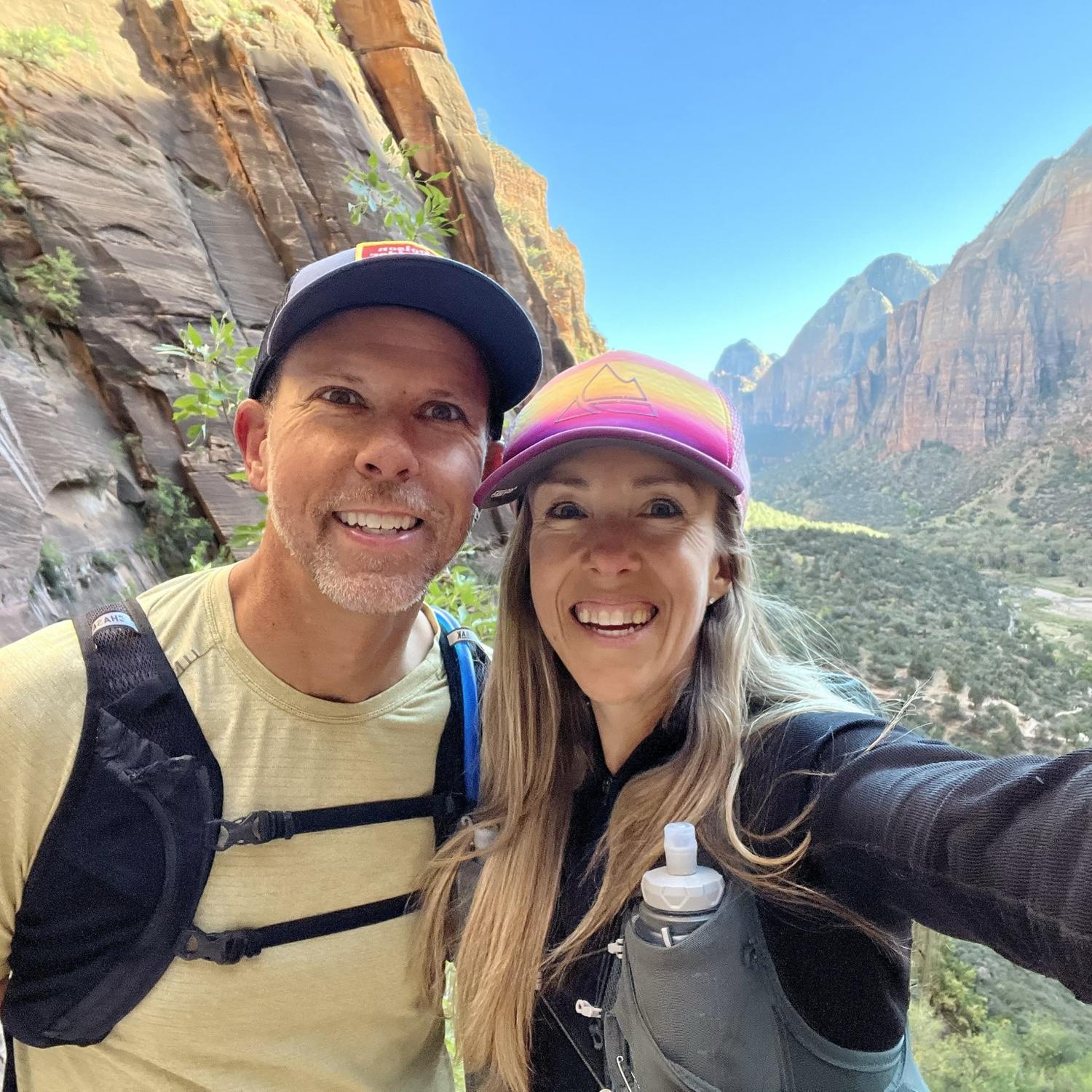 Zion NP. The day we broke up 😅