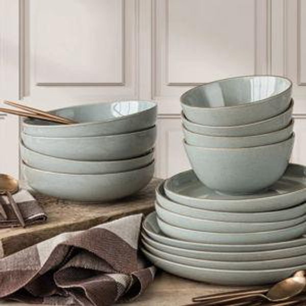 over&back Options 16-piece Dinnerware Set