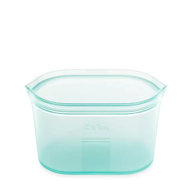 Zip Top™ Large Reusable Food Storage Dish in Teal