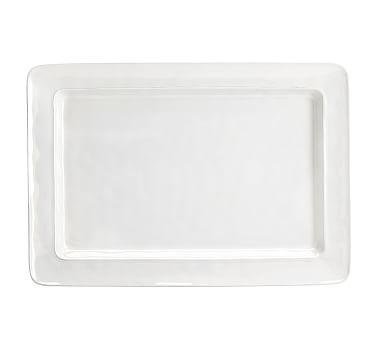 Cambria Stoneware Rectangular Serving Platter - Stone