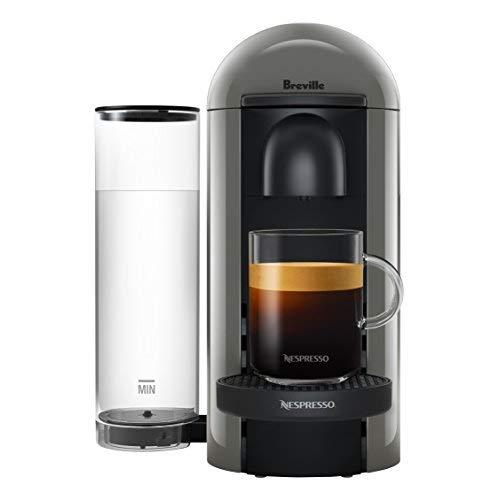 Breville BNV420GRY1BUC1 VertuoPlus Coffee and Espresso Machine, Grey