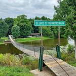 Croswell Swinging Bridge