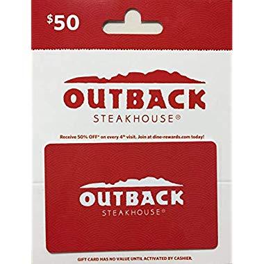 Outback Steakhouse Gift Card