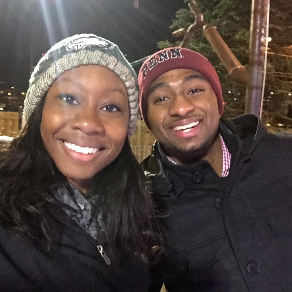 Our first photo together in 2016 💕