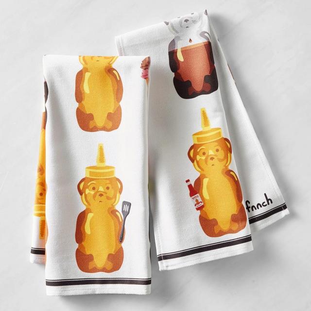 fnnch Honeybear Towels, Set of 2