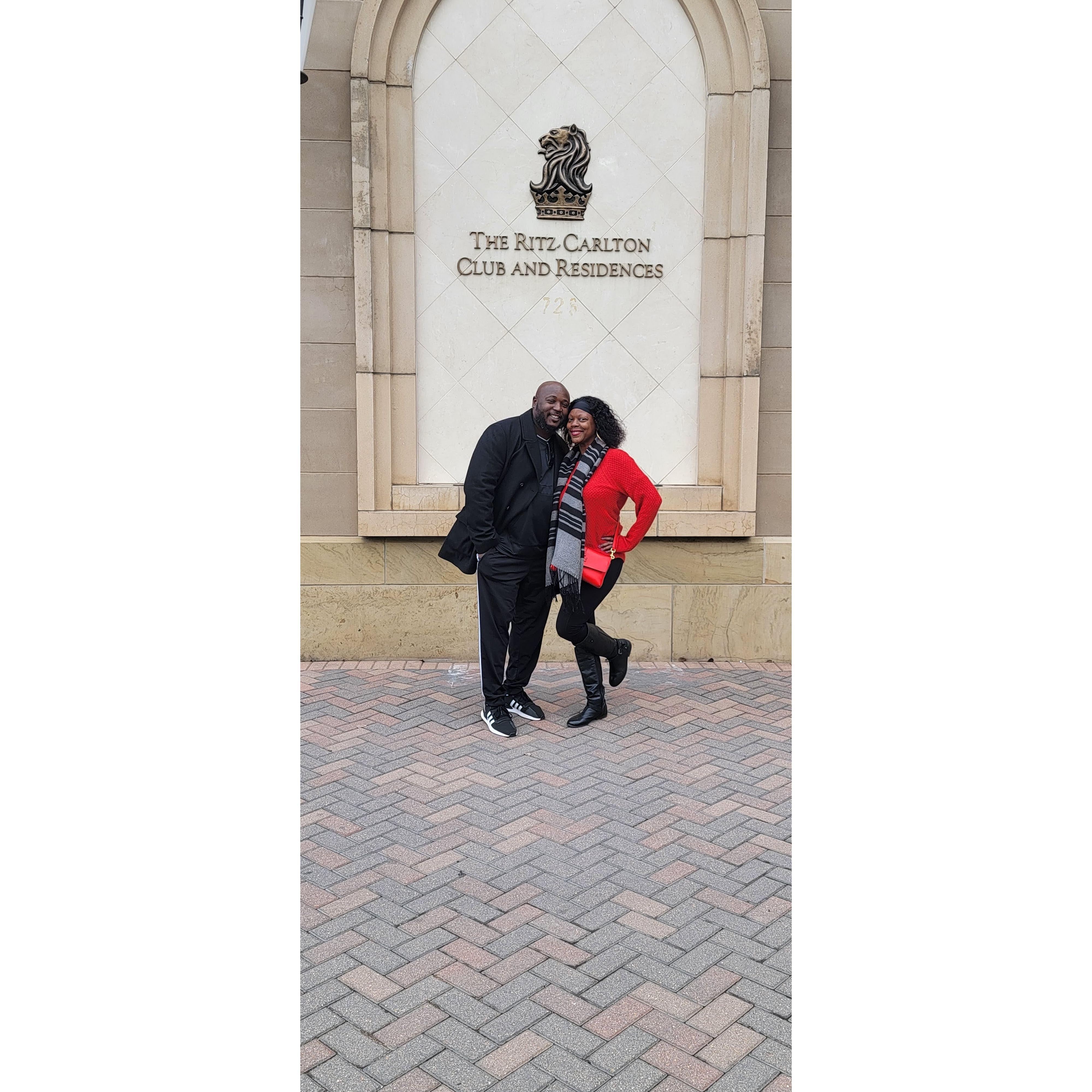 Vibin at the Ritz Carlton