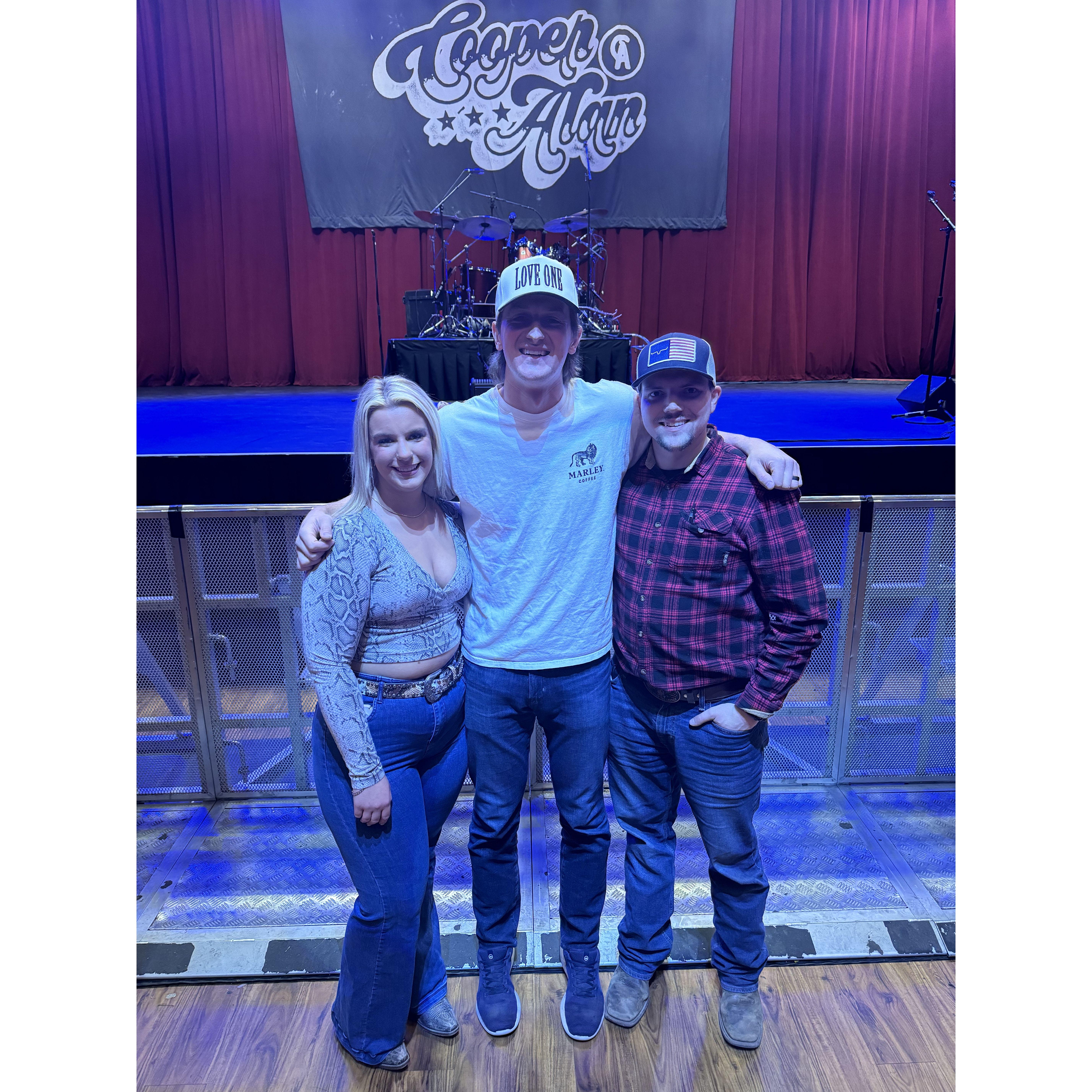 We met Cooper Allan