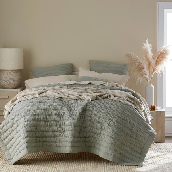 The Company Store Legends Hotel Washed Linen Euro Sham - Thumbnail 2