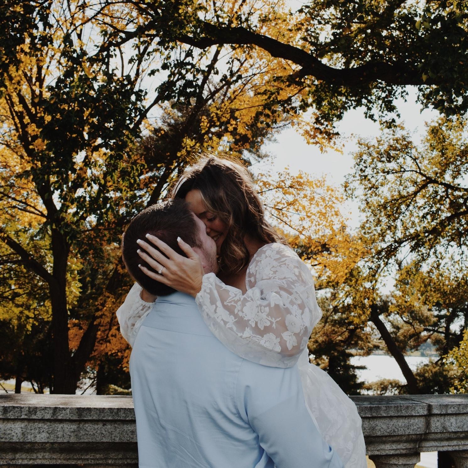 Engagement Photos in DC - Oct 2024