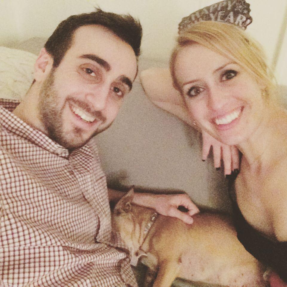 Our first New Year's as a couple. 2016.