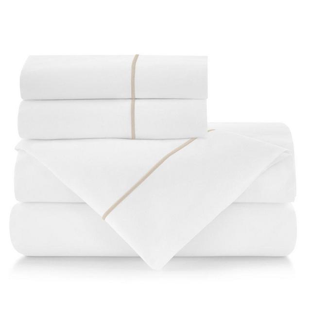 (Pearl) Soprano II Embroidered Sateen Sheet Set