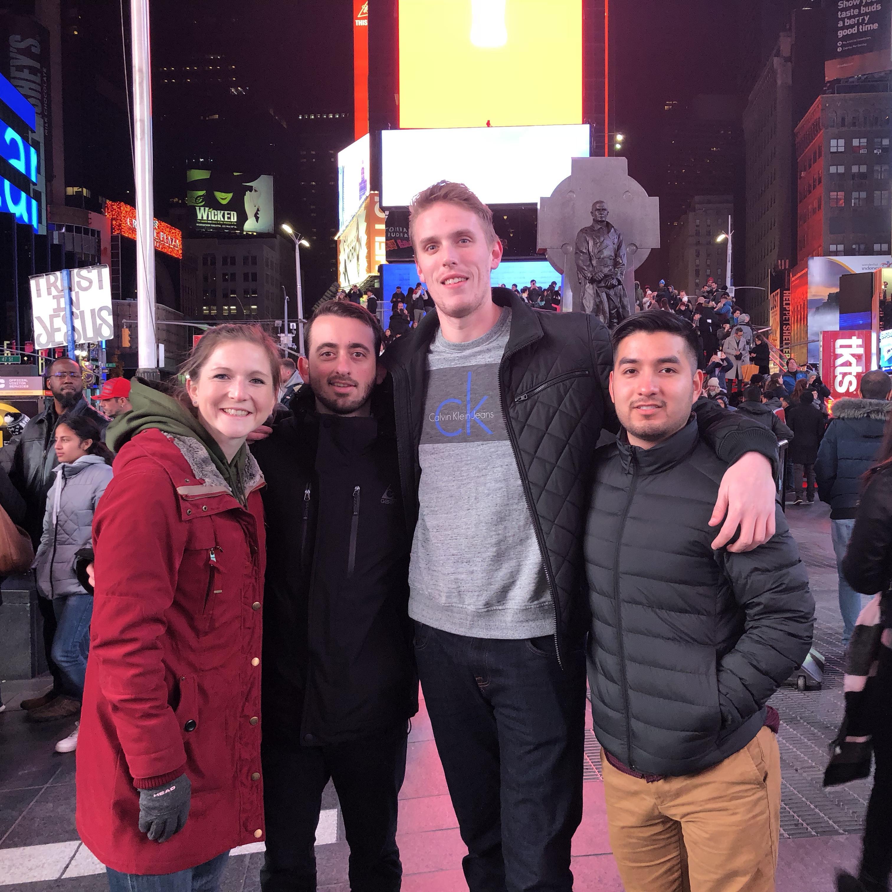 Friends in NYC!