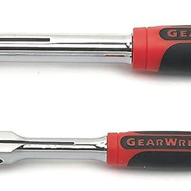 GEARWRENCH 2 Pc. 1/4" & 3/8" Drive 72 Tooth Dual Material Roto Ratchet Set - 81223
