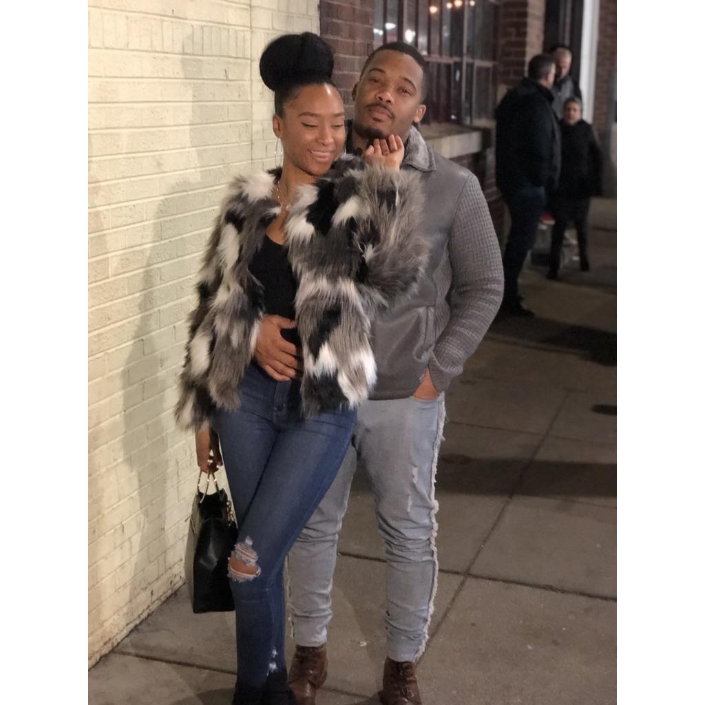 Our first photo together - February 2019.