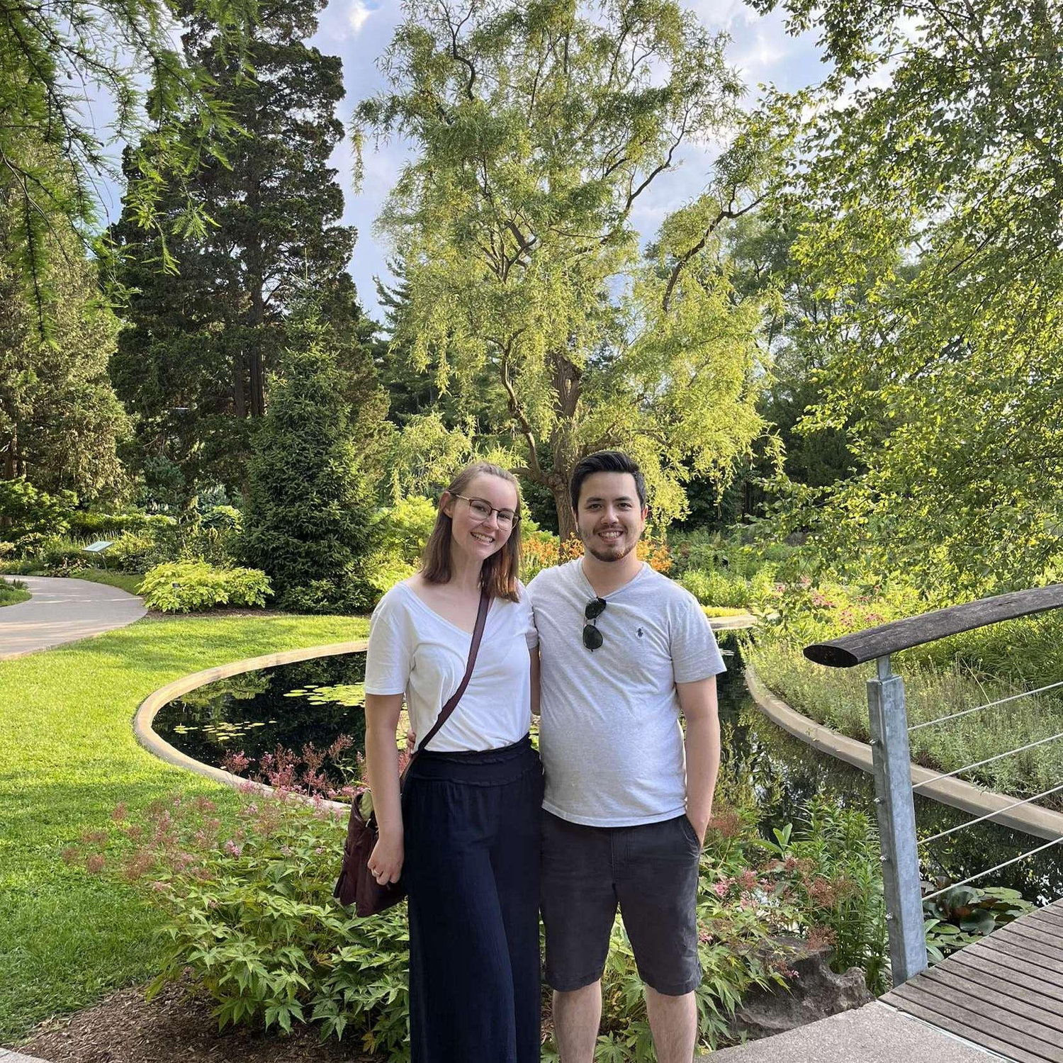 A hike with friends at the RBG (2024)