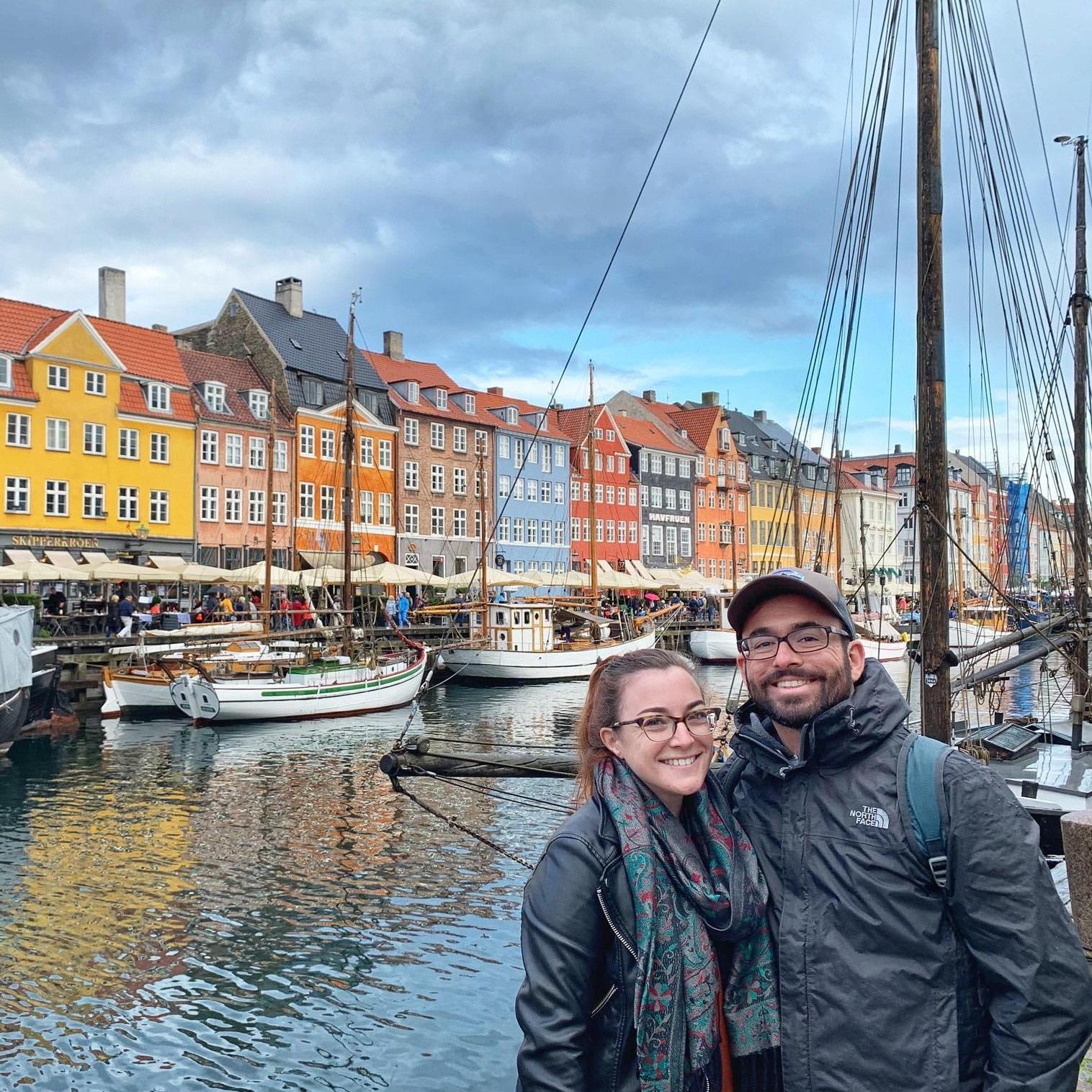Our first time in Europe together/Jim's first time in Europe!