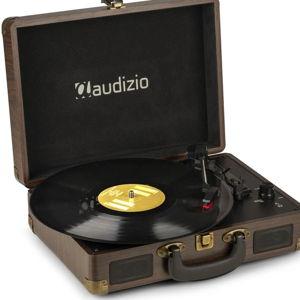 Platine vinyle Audizio RP114W Platine Vinyle Rétro avec Haut-Parleurs Intégrés - Bois, Lecture 33/45 78 Tours | Darty