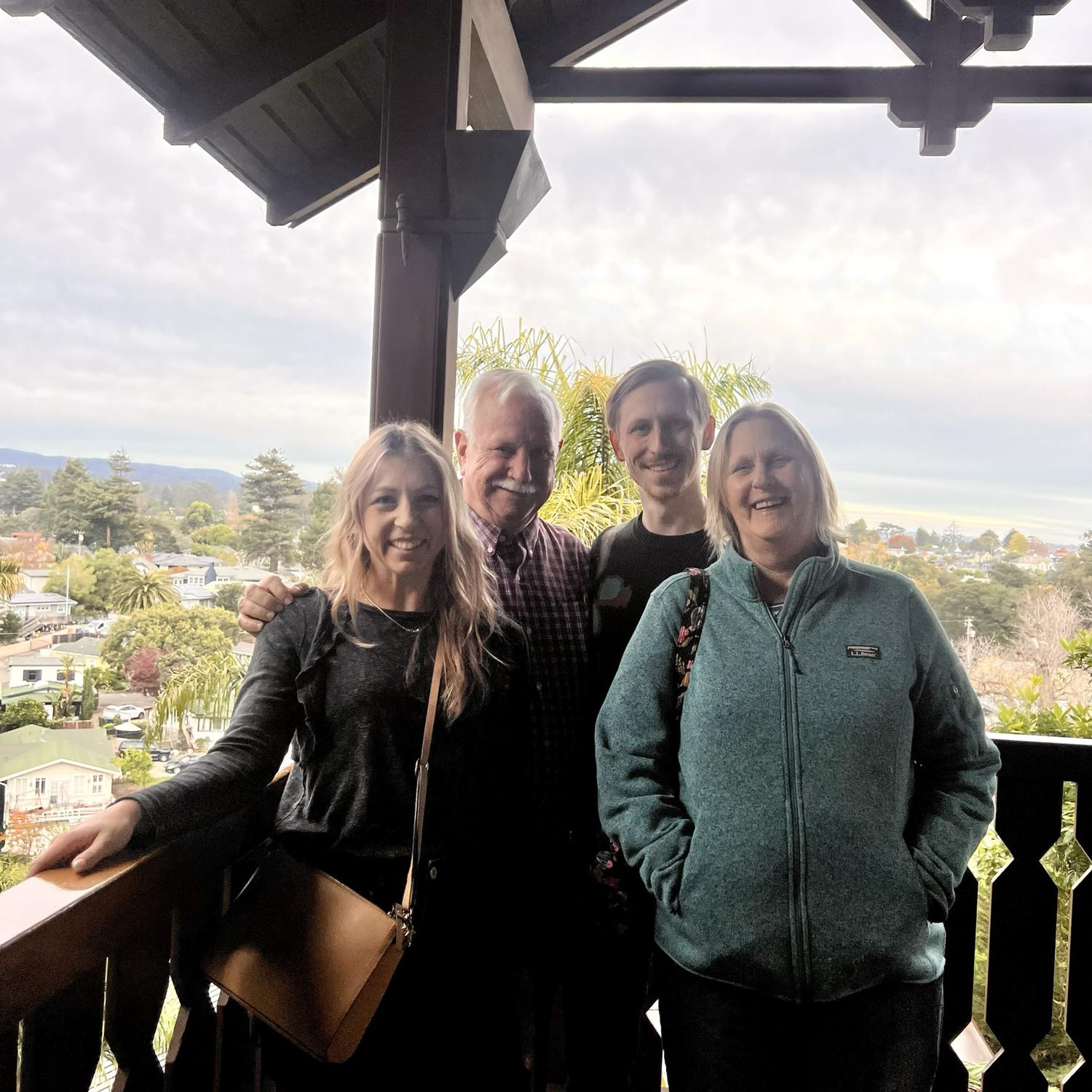 The Macleod family in Santa Cruz CA