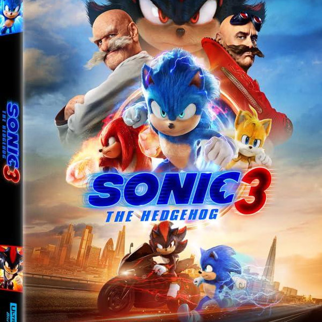Sonic The Hedgehog 3 [4K + Blu-Ray + Digital Copy]