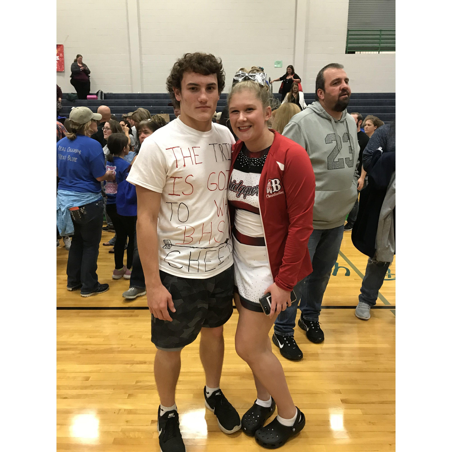 Rachel’s senior cheer regionals 2017