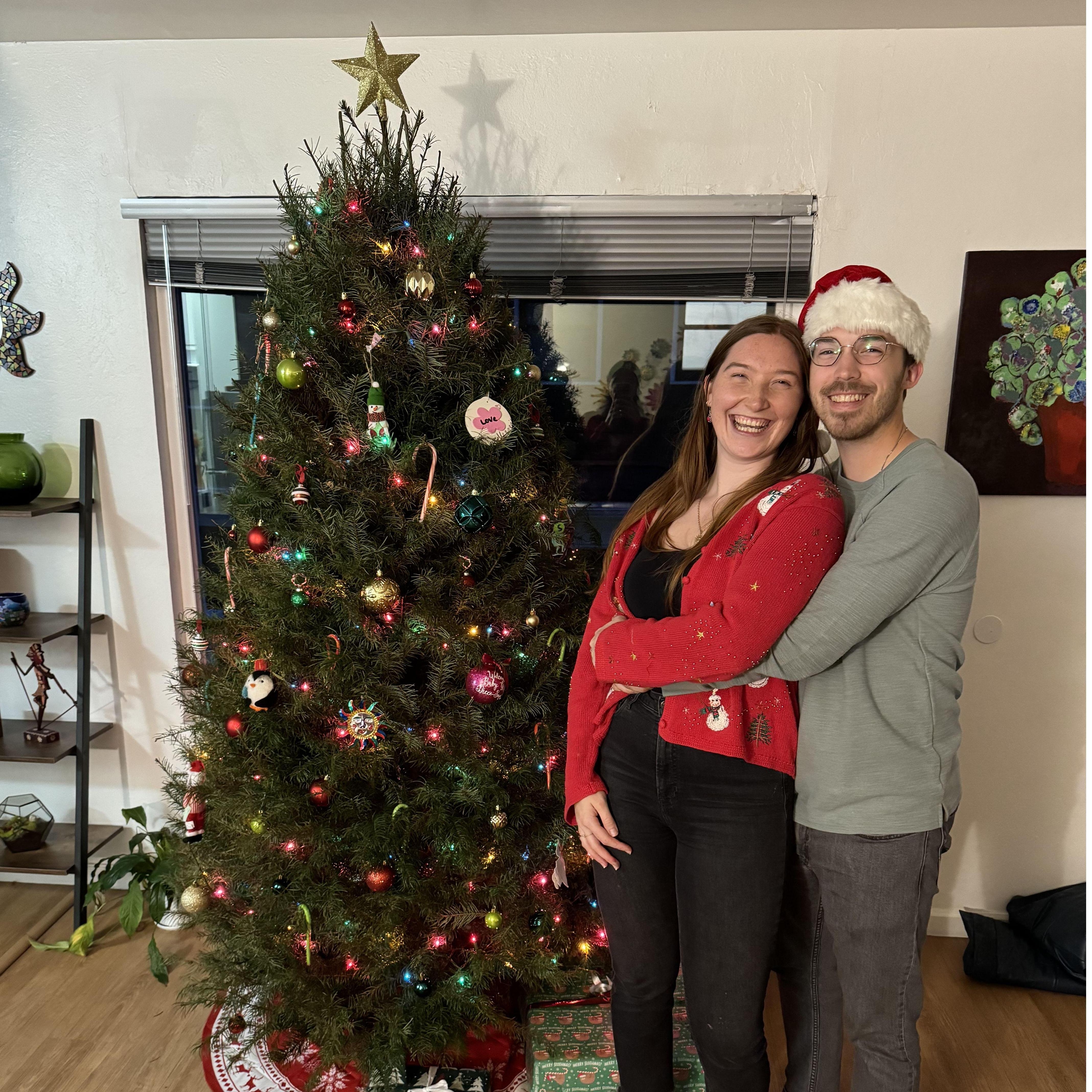 Our first Christmas tree - Berkeley, December 2023